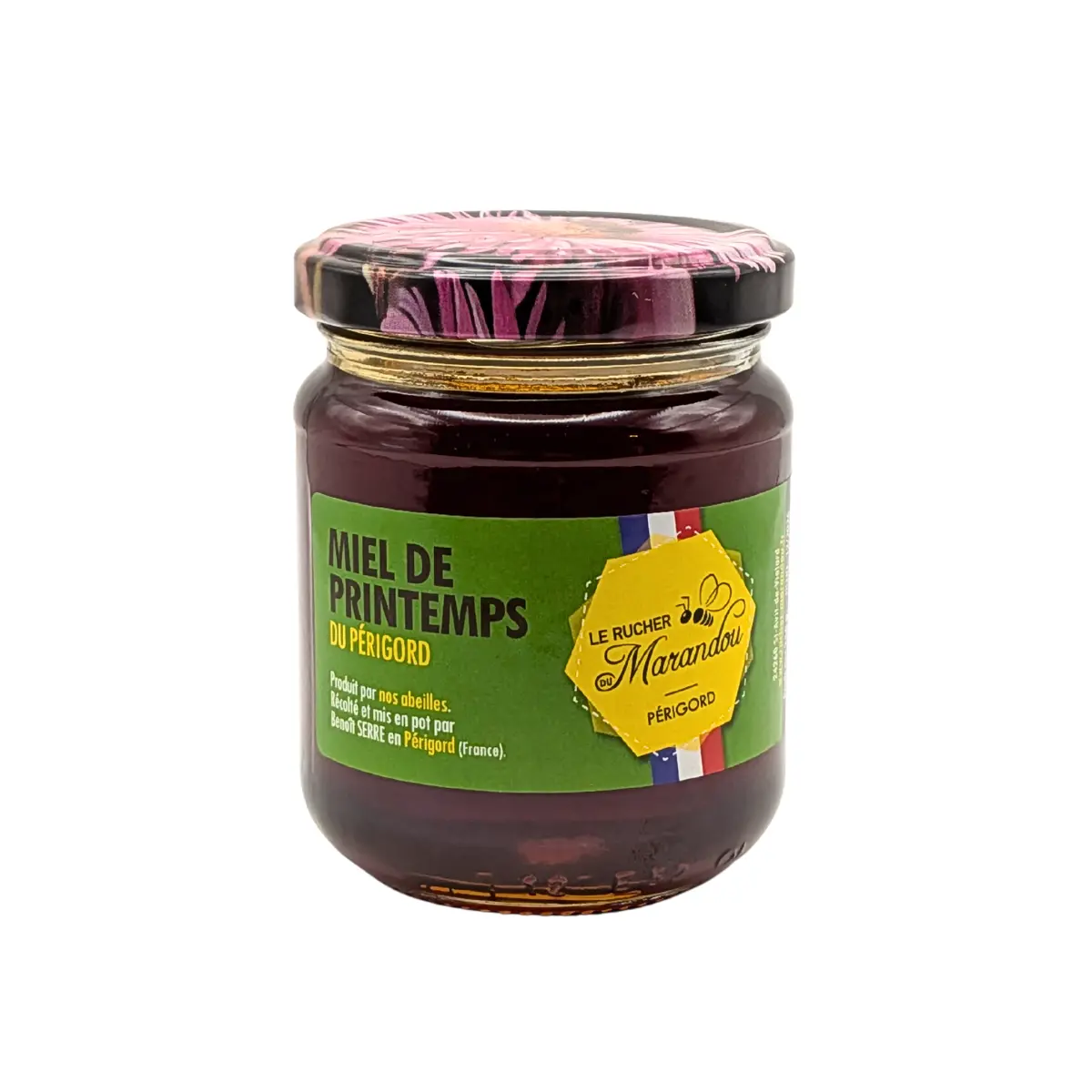 Miel de printemps du Périgord 250g – miel floral et doux récolté par apiculteur