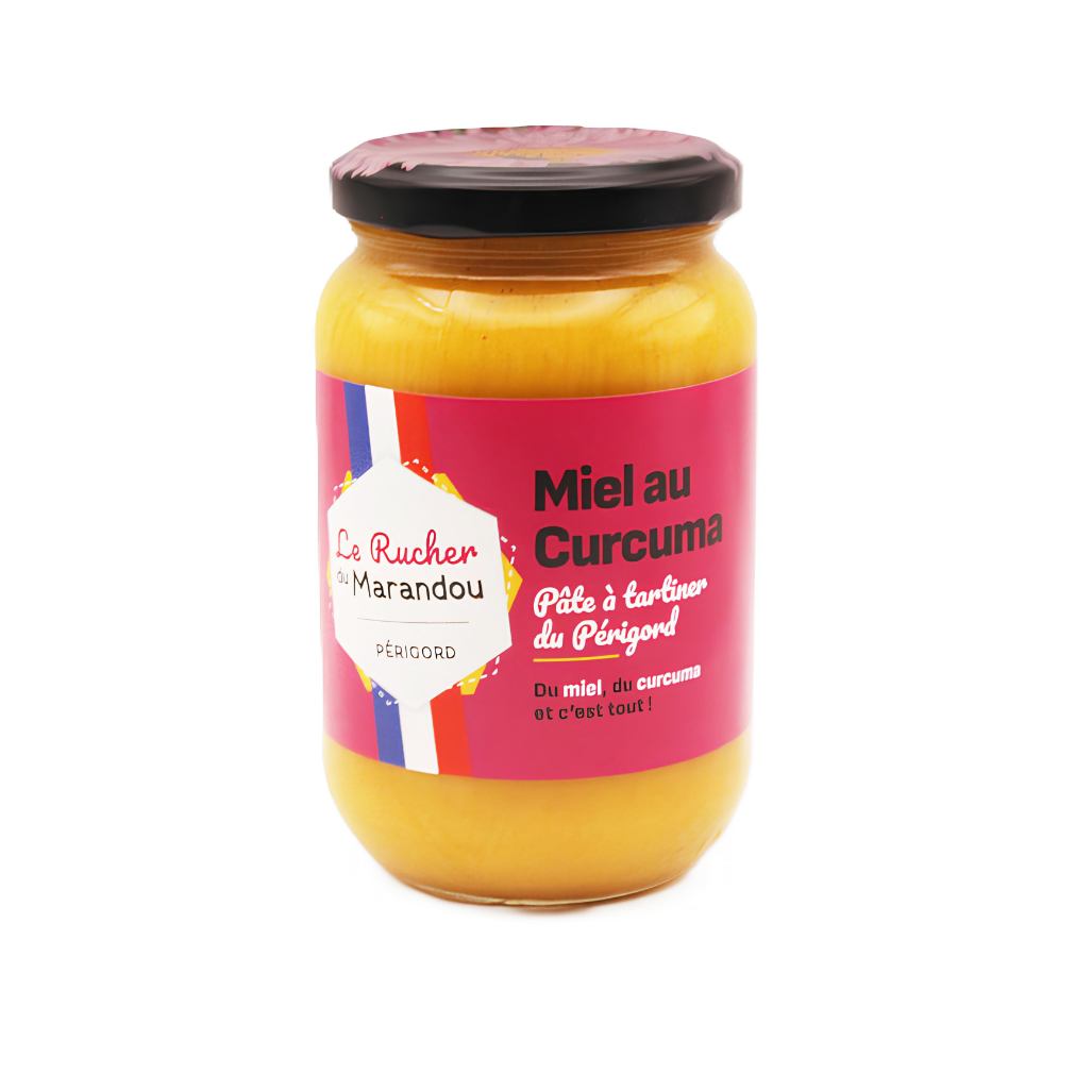 Miel au Curcuma du Périgord 500g – Image 3