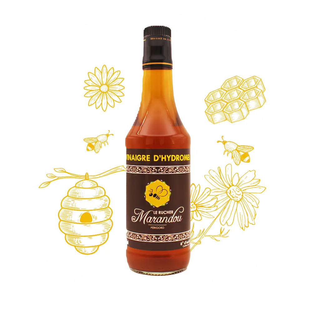 Vinaigre d’hydromel artisanal – Apiculteur producteur Dordogne – Rucher du Marandou