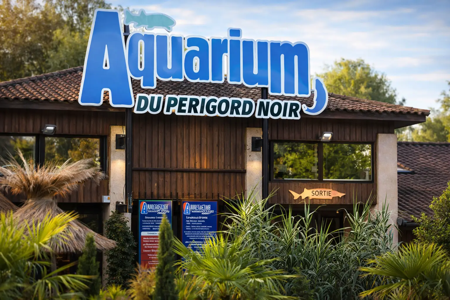 Aquarium du Périgord Noir au Bugue, point de vente de miel du Rucher du Marandou en Dordogne