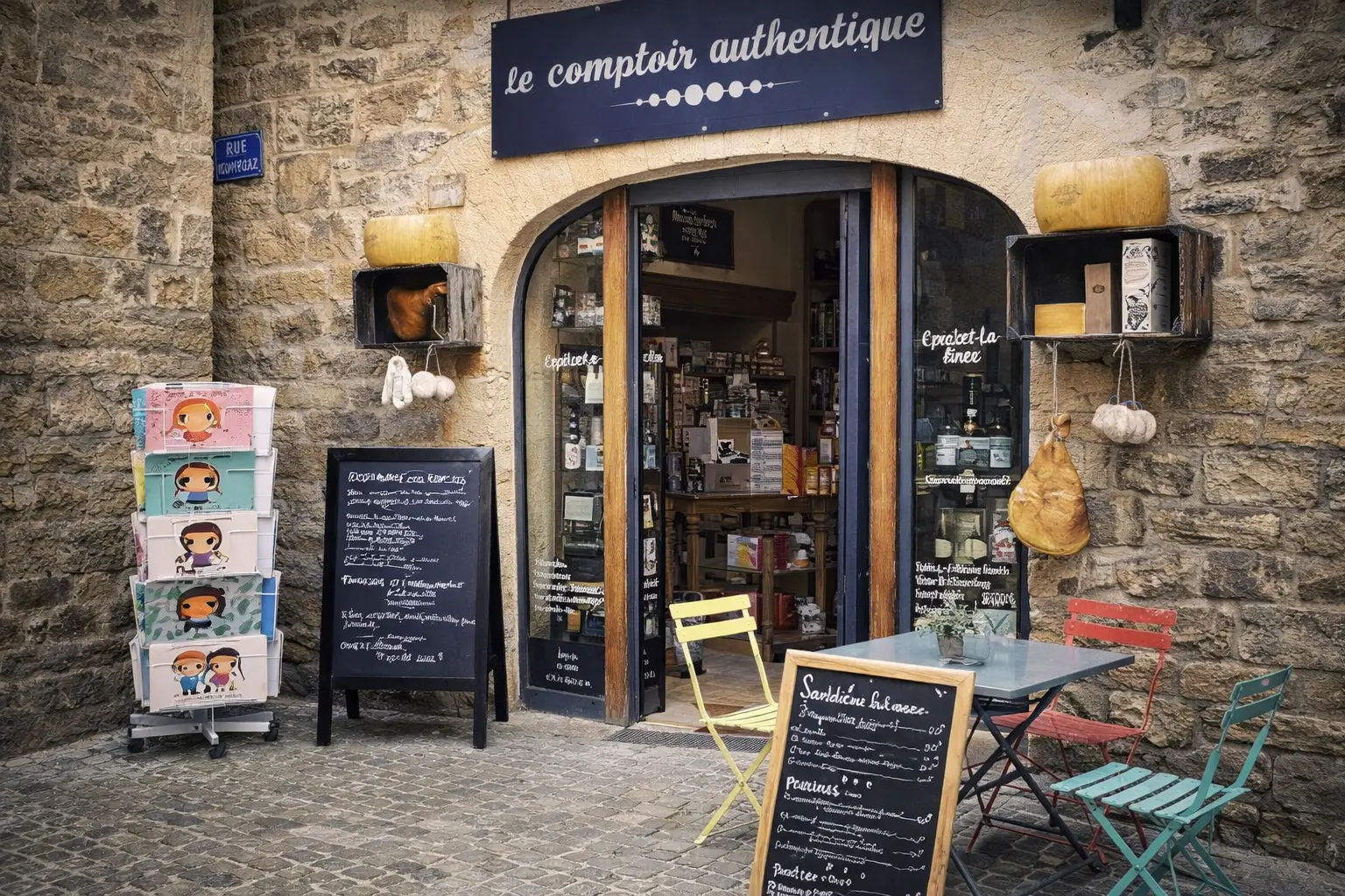 Le Comptoir Authentique boutique produits du terroir à Sarlat Dordogne