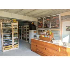 Boutique du Rucher du Marandou en Dordogne avec miel du Périgord en vente directe producteur